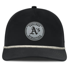 Oakland Athletics Signature A-Frame Adjustable Hat - Black