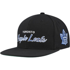 Toronto Maple Leafs Mitchell & Ness Core Team Script 2.0 Snapback Hat