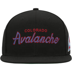 Colorado Avalanche Mitchell & Ness Core Team Script 2.0 Snapback Hat