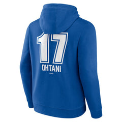 Shohei Ohtani Los Angeles Dodgers Fastball Player Name & Number Pullover Hoodie - Royal