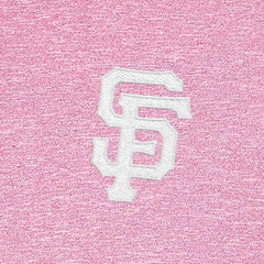 San Francisco Giants Antigua Hunk Quarter-Zip Top - Pink
