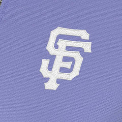 San Francisco Giants Antigua Women's Finish Quarter-Zip Pullover Top - Purple