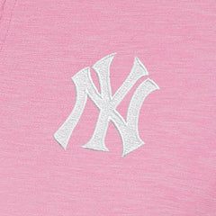 New York Yankees Antigua Women's Mentor Quarter-Zip Pullover Top - Pink