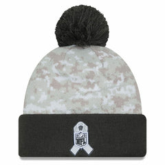NFL Cincinnati Bengals Youth 2024 Salute To Service Cuffed Pom Knit Hat