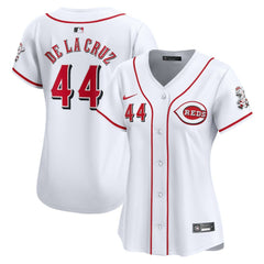 Elly De La Cruz Cincinnati Reds Women's Home Limited Player Jersey - White | Nike