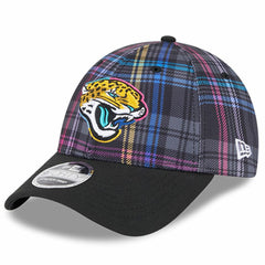 NFL Jacksonville Jaguars 2024 NFL Crucial Catch Plaid 9FORTY Adjustable Hat