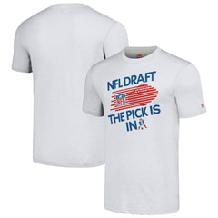 NFL New England Patriots Homage Unisex 2024 Team Draft Tri-Blend T-Shirt