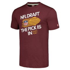 NFL Washington Commanders Homage Unisex 2024 Team Draft Tri-Blend T-Shirt