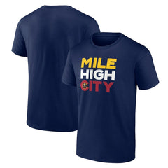 Denver Nuggets Pick & Roll Coverage T-Shirt sale - Navy shop