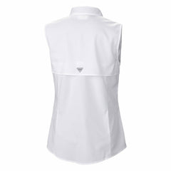 NFL Miami Dolphins Women's PFG Tamiami Omni-Shade Sleeveless Button-Up Shirt
