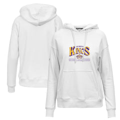 Los Angeles Kings Levelwear Women's Retro Adorn Spellout Pullover Hoodie