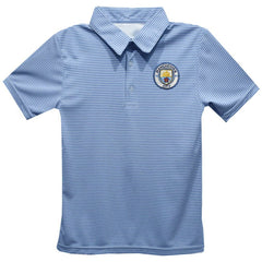 Manchester City Vive La Fete Youth Pencil Stripe Polo / Soccer On sale