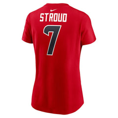 NFL Houston Texans C.J. Stroud Women's Player Name & Number T-Shirt