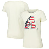 Arizona Diamondbacks Women's Vintage T-Shirt - Cream | New Era