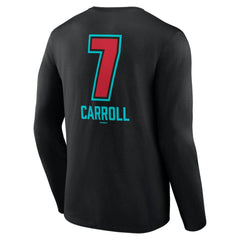 Corbin Carroll Arizona Diamondbacks Name & Number Fastball Long Sleeve T-Shirt - Black