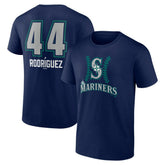 Julio Rodríguez Seattle Mariners Name & Number Fastball T-Shirt - Navy