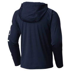 Milwaukee Brewers Youth Terminal Tackle Long Sleeve Hoodie T-Shirt - Navy | Columbia