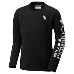 Chicago White Sox Youth Terminal Tackle Long Sleeve T-Shirt - Black | Columbia