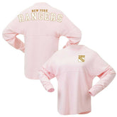 New York Rangers Fanatics Women's Spirit Jersey Long Sleeve T-Shirt