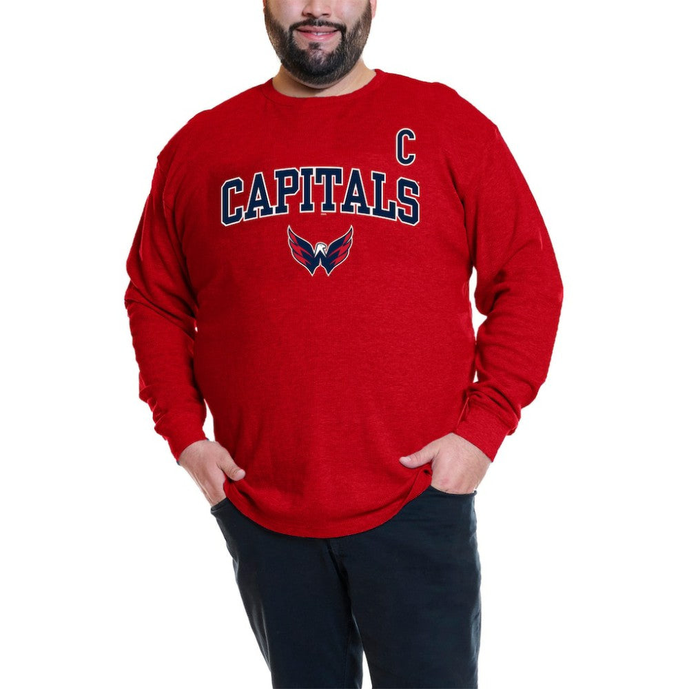 Alexander Ovechkin Washington Capitals Profile Big & Tall Name & Number Thermal Pullover Sweatshirt