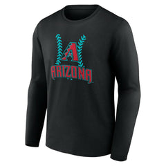 Zac Gallen Arizona Diamondbacks Name & Number Fastball Long Sleeve T-Shirt - Black