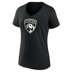 Florida Panthers Women's Personalized Name & Number Monochrome V-Neck T-Shirt