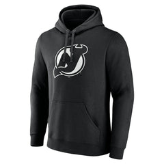 New Jersey Devils Personalized Name & Number Monochrome Pullover Hoodie