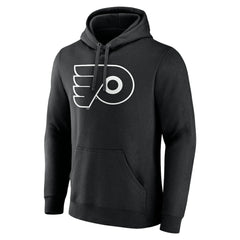Philadelphia Flyers Personalized Name & Number Monochrome Pullover Hoodie