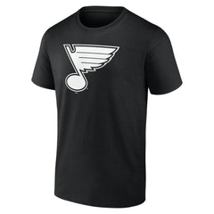 St. Louis Blues Personalized Name & Number Monochrome T-Shirt