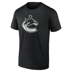 Vancouver Canucks Personalized Name & Number Monochrome T-Shirt