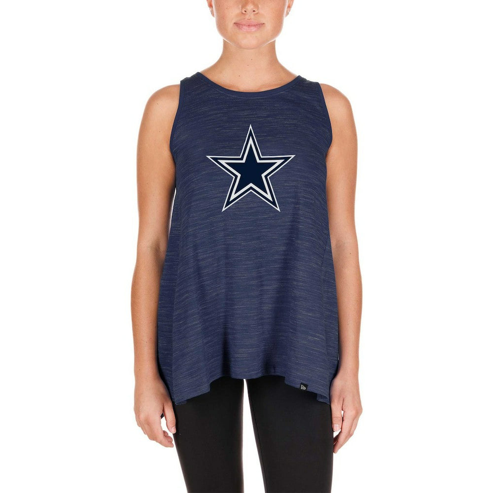 NFL Dallas Cowboys Women's Plus Size Space Dye Active Tank Top