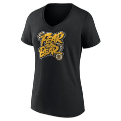 Boston Bruins Women's Native V-Neck T-Shirt