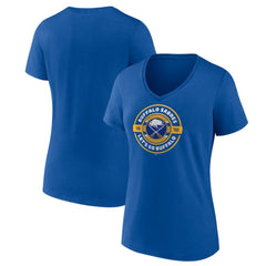 Buffalo Sabres Women's Native V-Neck T-Shirt