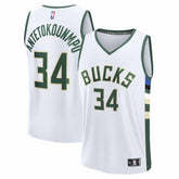 Giannis Antetokounmpo Milwaukee Bucks Fast Break Replica Player Jersey - Association Edition - White | Fanatics online