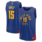 Nikola Jokic Denver Nuggets Fast Break Replica Player Jersey sale - Statement Editi- Blue | Fanatics sale