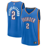 Shai Gilgeous-Alexander Oklahoma City Thunder Youth Fast Break Replica Player Jersey - Icon Edition - Blue | Fanatics cheap