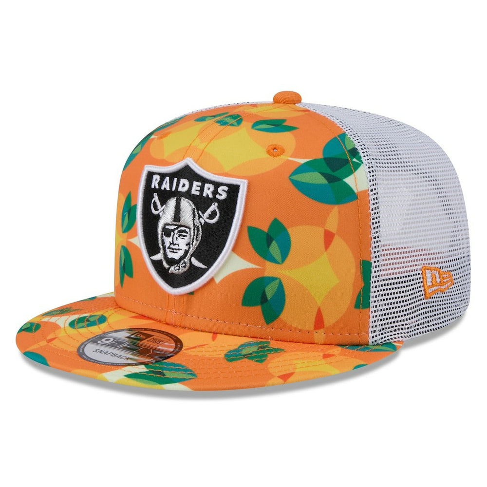 NFL Las Vegas Raiders Citrus 9FIFTY Trucker Snapback Hat