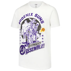 Phoenix Suns Youth NBA x Marvel Avengers Squad T-Shirt - White outlet