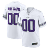 NFL Minnesota Vikings Alternate Custom Game Jersey