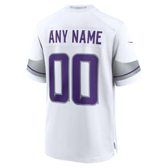 NFL Minnesota Vikings Alternate Custom Game Jersey