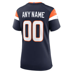 NFL Denver Broncos Women's Alternate Mile High Collection Custom Game Jersey