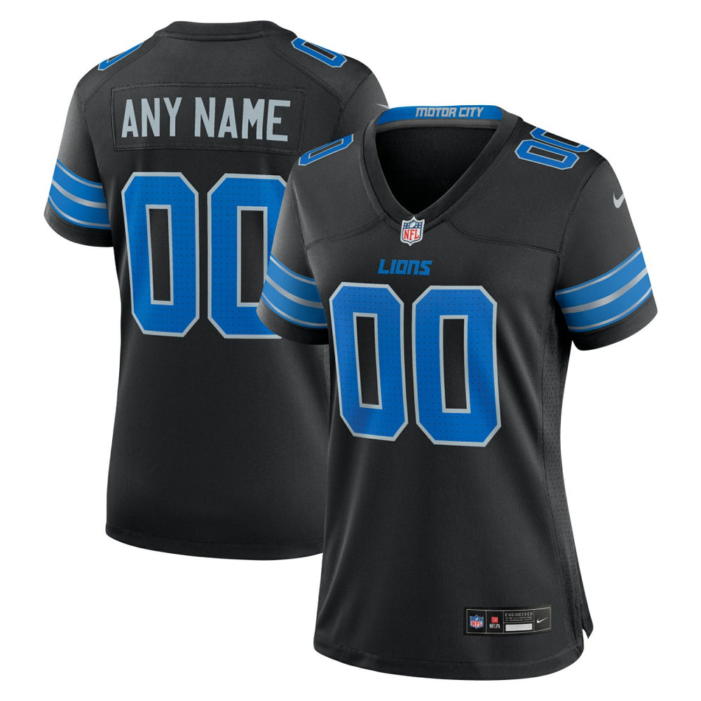 NFL Detroit Lions Women's Alternate Custom Game Jersey