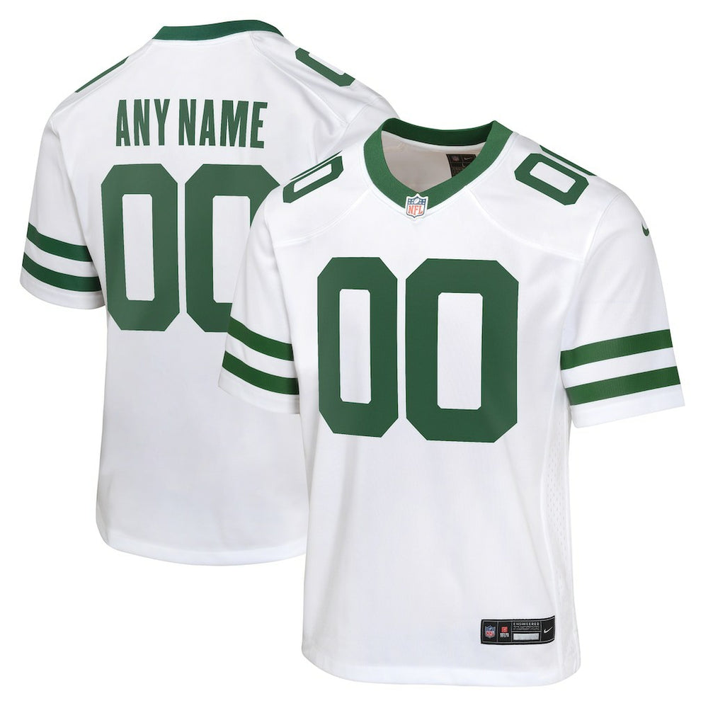 NFL New York Jets Youth Custom Game Jersey