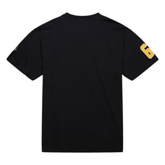 Mario Lemieux Pittsburgh Penguins Mitchell & Ness Premium Nickname Vintage Logo T-Shirt