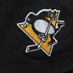Mario Lemieux Pittsburgh Penguins Mitchell & Ness Premium Nickname Vintage Logo T-Shirt