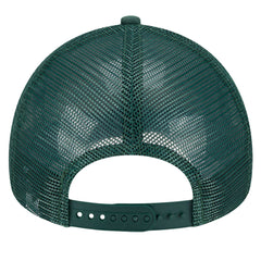 Milwaukee Bucks Tip Off A-Frame Trucker 9FORTY Adjustable Hat - Hunter Green/Cream | New Era outlet