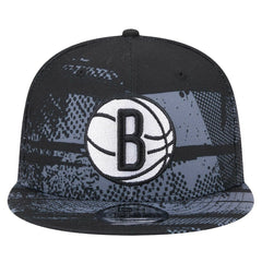 Brooklyn Nets Tip-Off 9FIFTY Snapback Hat - Black | New Era on sale