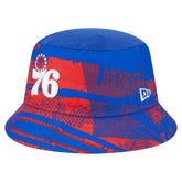 Philadelphia 76ers Tip-Off Bucket Hat - Royal/Red | New Era for sale