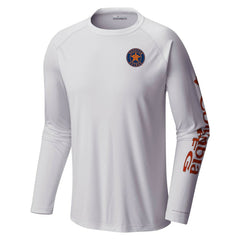 Houston Astros Terminal Tackle Long Sleeve T-Shirt - White | Columbia