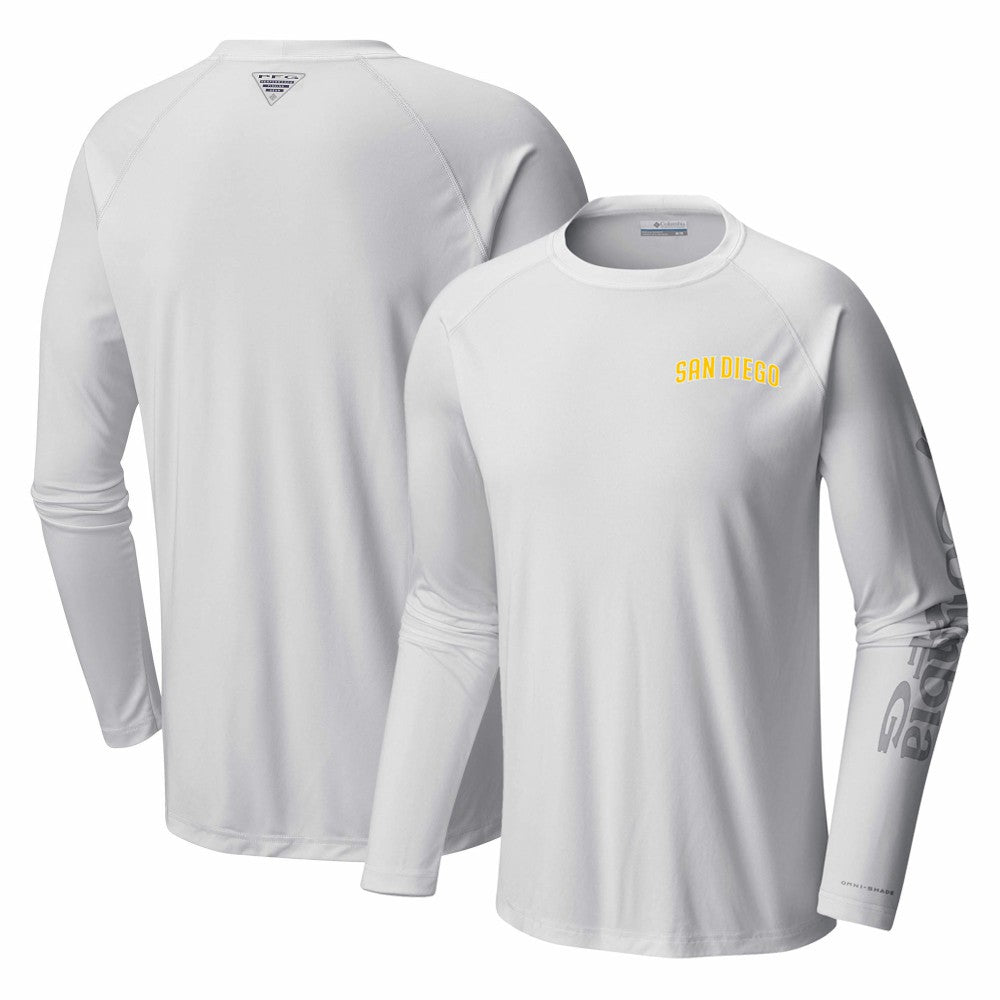 San Diego Padres Terminal Tackle Long Sleeve T-Shirt - White | Columbia